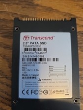 (3) SSD USATO 64 GB Transcend