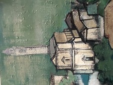 dipinto a olio su tela