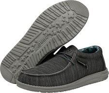 Hey Dude Wally Sox Charcoal