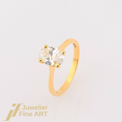 Anello cvd ovale 07 ct - cvd,