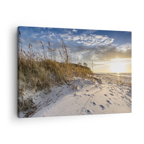 Quadro tela 70x50cm sabbia - tela,
