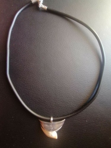 Collana dente squalo - collana, in