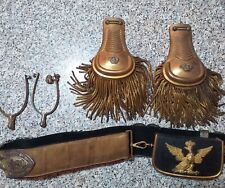 Set Genio Giberna spalline Speroni. Inizio 900