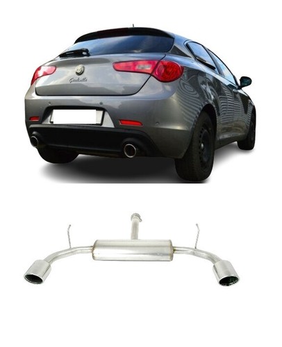 Acciaio inox scarico sportivo - inox,