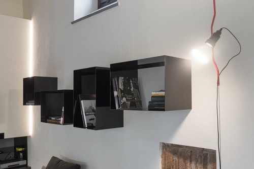 Libreria porta dvd design - libreria,