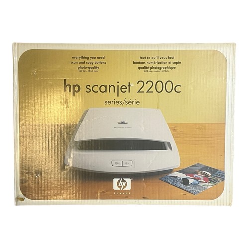 Scanjet 2200c scanner - hp,