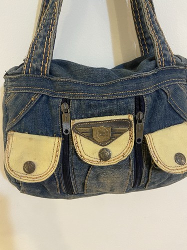 Borsa denim ricambi - denim,