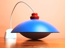 Lampada Ikea SMYG Memphis Style Lampadario Vintage fungo Ufo Vinka