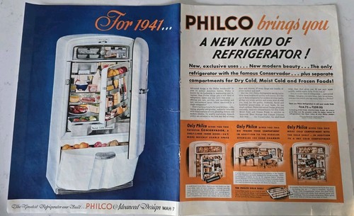 1941 philco design avanzato - philco,