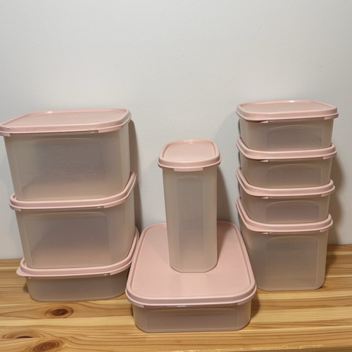 Tupperware vintage set 9 - vintage, di