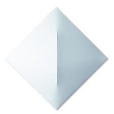 Sirrah - Nemo TESSUTO RICAMBIO Bianco per lampada da parete/soffitto Saori Q1