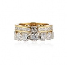 Anello Becky a due strati