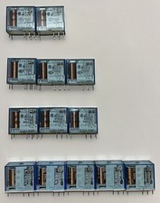 FINDER RELÈ STOCK - 13 RELÈ 24V DC - 8/10A - 250V AC