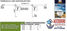 TERMINALI/FINALI 2 AMI  GIRELLE E PERLINE BOLENTINO/SURFCASTING  BEACHLEDGERING