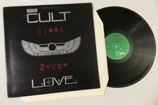 THE CULT - LOVE - LP ALBUM VINYL VIRGIN BEGGARS BANQUET GATEFOLD GREECE 1985 
