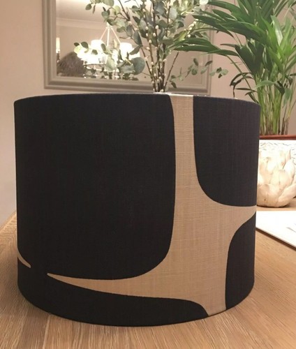 Handmade fabric lampshade - handmade,