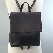 Borsa zaino TULA in pelle nera