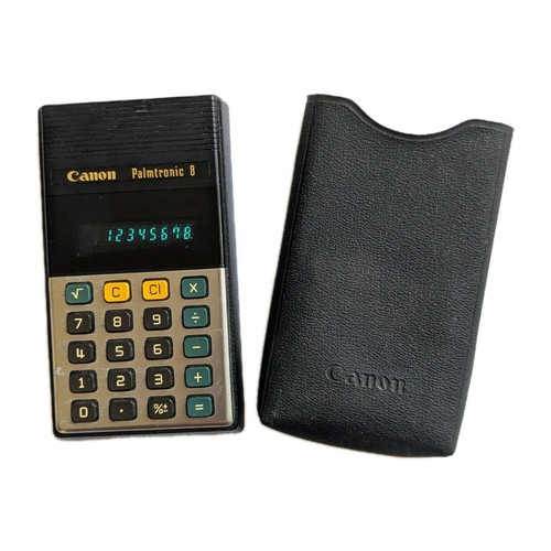 Calcolatrice vintage canon - vintage,