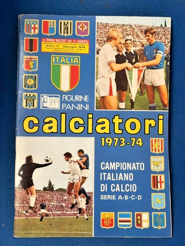 Panini album completo 1973 - completo, 1973-74