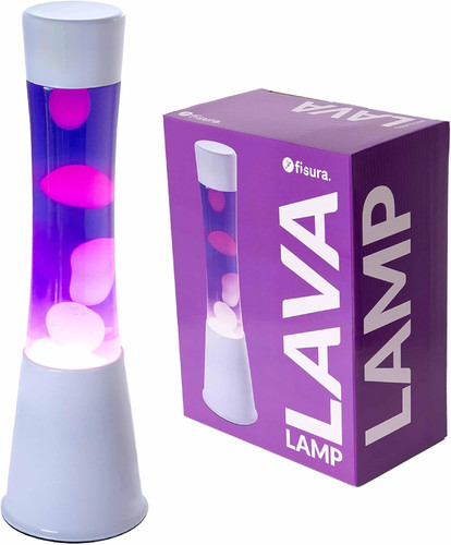 Lampada lava viola base - -lampada,