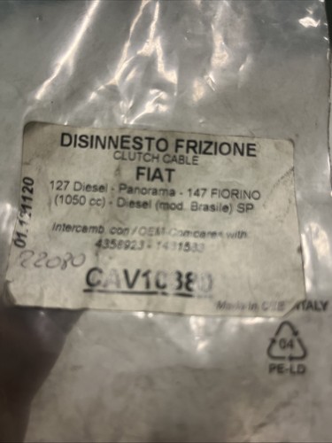 Cavo frizione fiat - cavo,