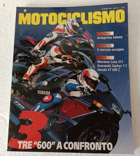 Motociclismo 9 1992 - Montesa Cota 311 - Kawasaki Zephyr 1.1 - Honda VT 600 C