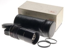 LEICA APO-TELYT-R 1:3.4/180mm SLR 3-CAM 35mm OBIETTIVO FOTOCAMERA PULITO f=180 CAPS CASE
