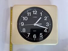 orologio parete vintage LARSEN funzionante Quarz Modernariato