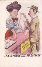 COMIC - Big Nose, Big Handkerchief - EMBOSSED