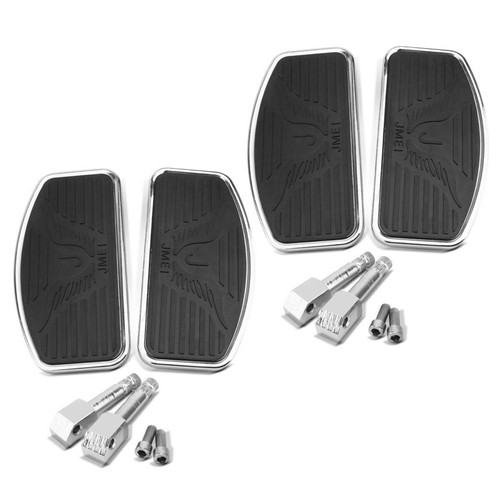 Set pedane larghe per moto - 4x,