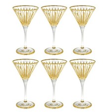 BICCHIERI MARTINI VICENZA ORO