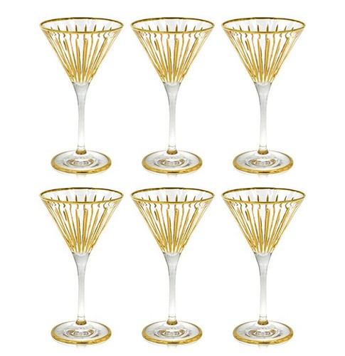 Set bicchieri martini in - set,