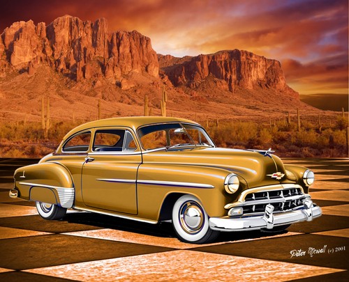 1950 chevy belair - 1950,