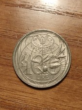 Moneta Anniversario 100 Lire
