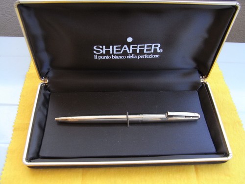 Sheaffer imperial white - white, dot