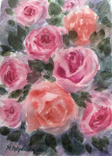 Fiori ROSA ROSE ROSSE opera