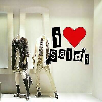 Adesivi love saldi vetrofanie - adesivi,