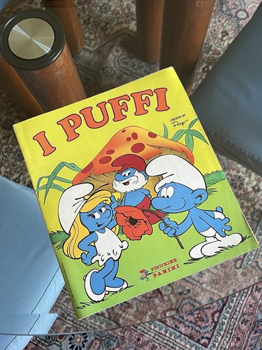 Album figurine puffi - album, di
