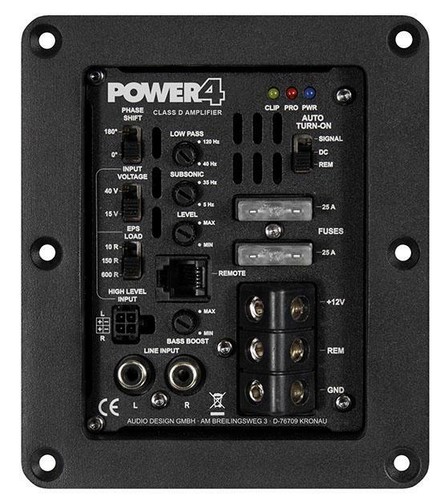 Esx power4 amplificatore mono - esx,