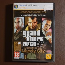 Gta Grand Theft Auto IV 4 Edizione Completa PC Pal Ita