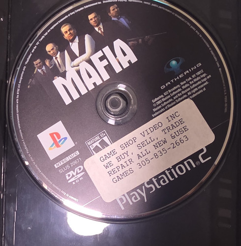 Gathering mafia playstation - mafia,