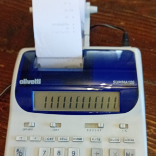Olivetti summa 120 - olivetti,