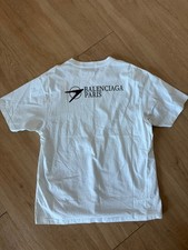 T-shirt Balenciaga nera taglia