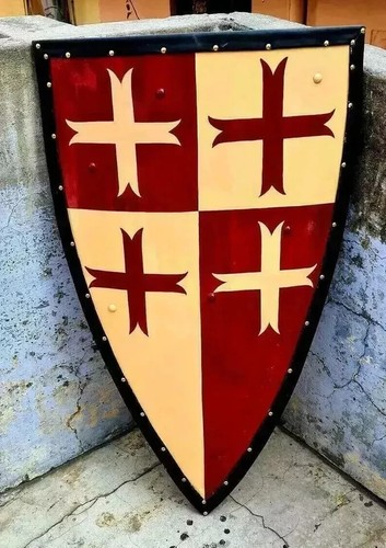 Cavaliere medievale scudo - cavaliere,