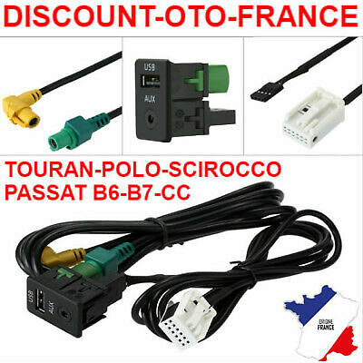 Usb aux adaptateur auto - usb, in
