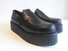 Creepers in pelle doppia