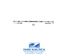 CAVO TELECOMANDO C2 ULTRAFLEX TIMONERIA ENTROBORDO FUORIBORDO GRUPPI POPPIERI