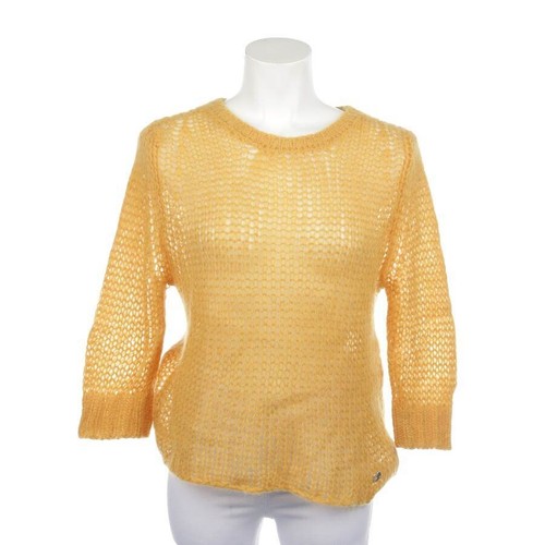 Cardigan twin set giallo - set,