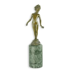 STATUA MODERNA SCULTURA BRONZO