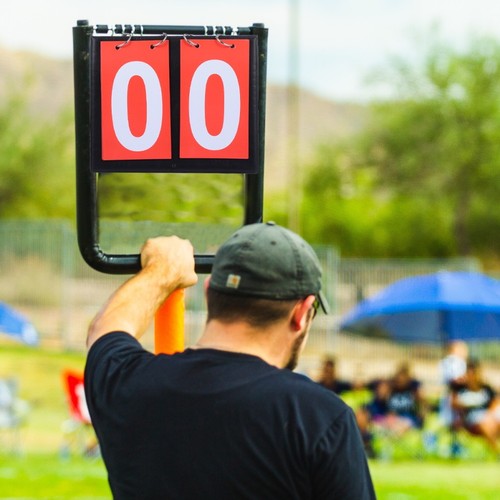 Score flipper basket - score,